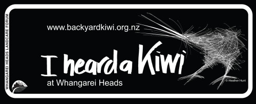 Backyard Kiwi bumper sticker