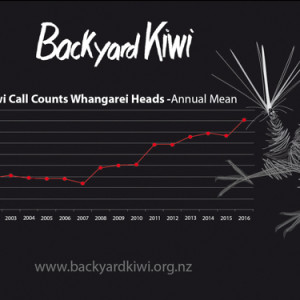 w-Kiwi Call count -annual mean