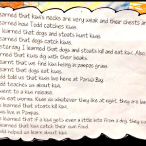 w-Parua Bay school text